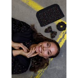 Black Colour - BCSafira Clutch - Black - Onesize