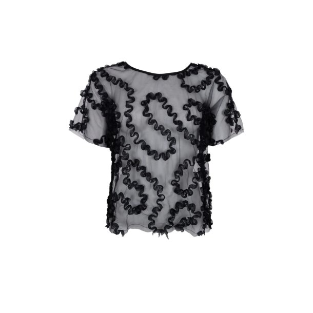 Black Colour - BCSwirl Bluse - Black