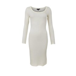 Black Colour - BCTea Slip Kjole - Off White