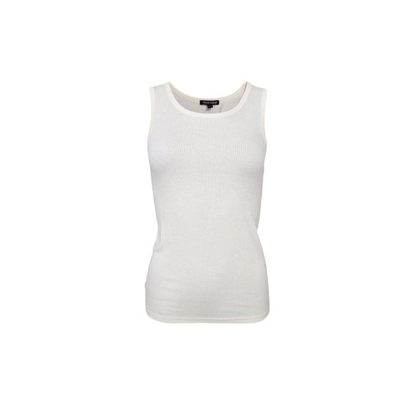 Black Colour - BCTea Tank Top - Off White 