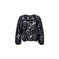 Black Colour - Casablanca Blouse - Black