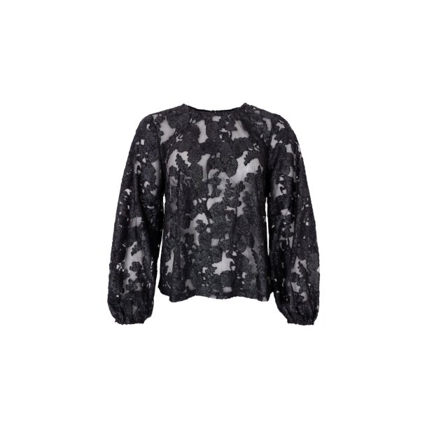 Black Colour - Casablanca Blouse - Black