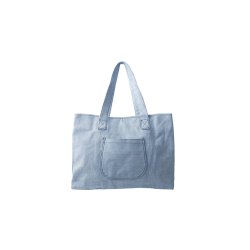 Black Colour - Didde Denim Shopper Bag - Lt Denim - Onesize