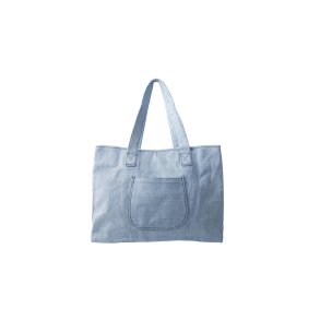 Black Colour - Didde Denim Shopper Bag - Lt Denim - Onesize