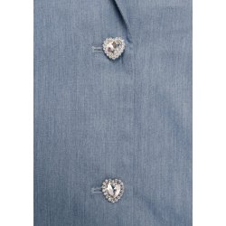 Black Colour - Frankie blazer - Lt Blue 