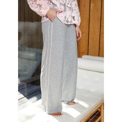 Black Colour - Gail Suited - Sweat Pant - Lt Grey