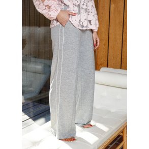 Black Colour - Gail Suited - Sweat Pant - Lt Grey