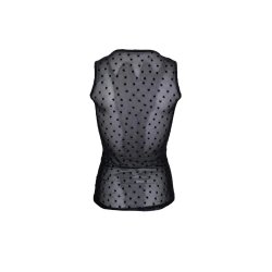 Black Colour - Isole Love - Mesh Tanktop - Black Heart