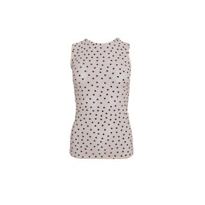 Black Colour - Isole Love - Mesh Tanktop - Nude Heart