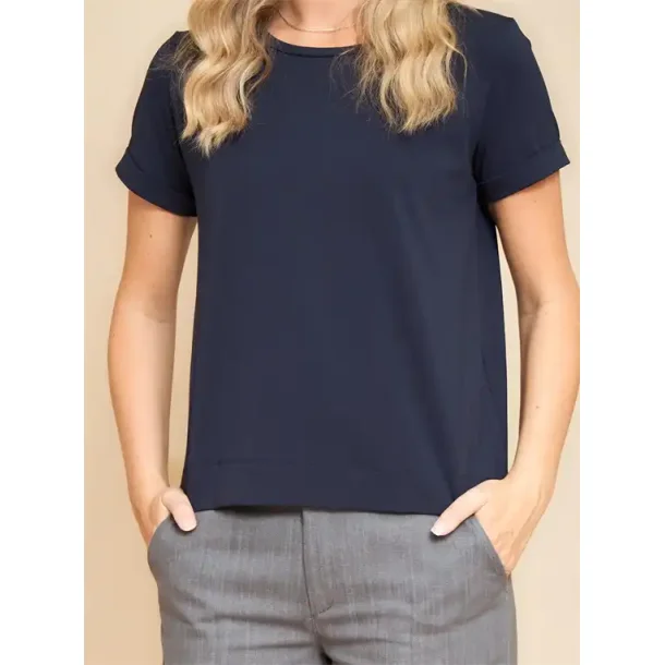 Black Colour - May SS T-shirt - Navy