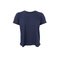 Black Colour - May SS T-shirt - Navy