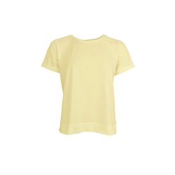Black Colour - May SS T-shirt - Pastel Yellow