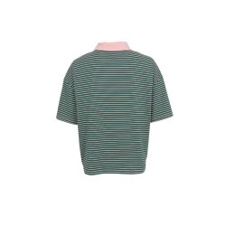 Black Colour - Milla SS Polo Shirt - Green