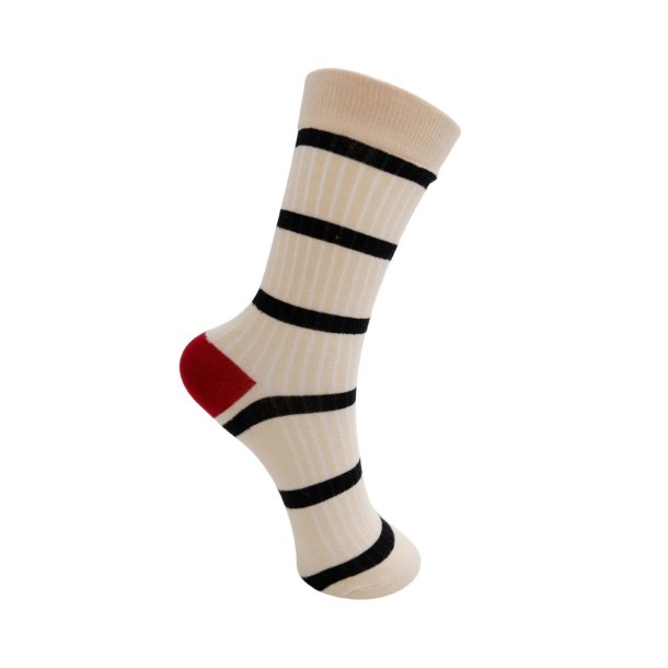 Black Colour - Rho Contrast Strmper - Creme - Onesize