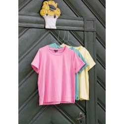 Black Colour - SS T-shirt - Pastel Green