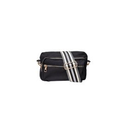 Black Colour - Vanda Crossover taske - Black w. Stripe - Onesize