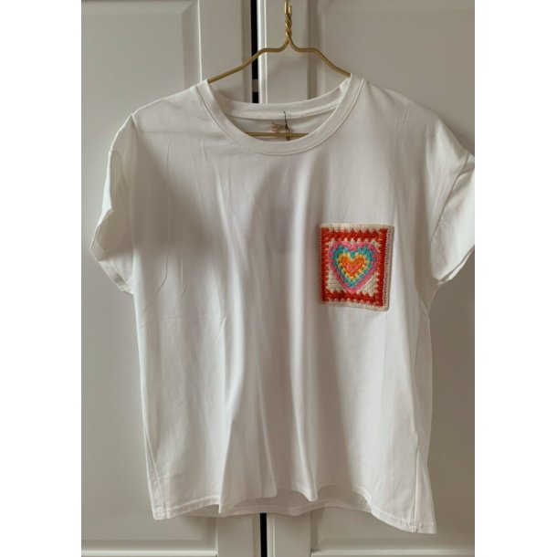 Boho Love - T-shirt - White - B1195- Onesize
