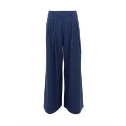 Black Colour - Davina Wideleg Bukser - Navy