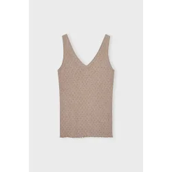 Care By Me - Clara V-Top - Sand