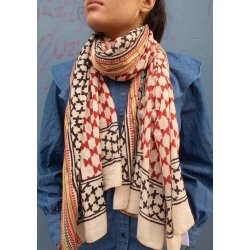Craft Sisters - Bagru Scarf - Colour 02 - Onesize