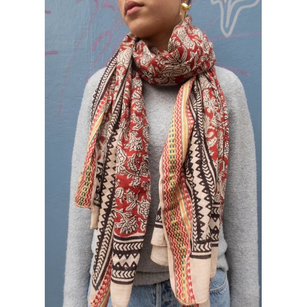Craft Sisters - Bagru Scarf - colour 05 - Onesize