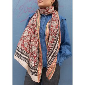 Craft Sisters  - Bagru Scarf - Colour 05 - Onesize