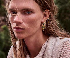 Hoops, studs og kdereringe i guld og slv. Skab dit eget st.