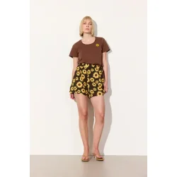 Hunkn - Darlene Shorts - Brown 