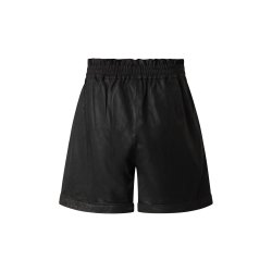 Depeche - HannaDE Shorts - Lder - Black