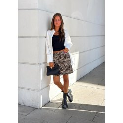 Depeche - JaneDE Nederdel - Leopard Printed