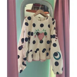 Sissel Edelbo - Diana Top - Black Dot 