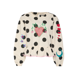 Sissel Edelbo - Diana Top - Black Dot 