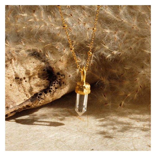 Ananda Soul - Divine Purpose - Halskde - Guld - Crystal