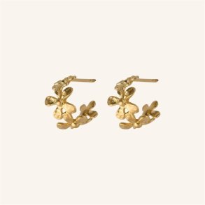 Pernille Corydon - Wild Poppy Hoops - Guld - 10mm 