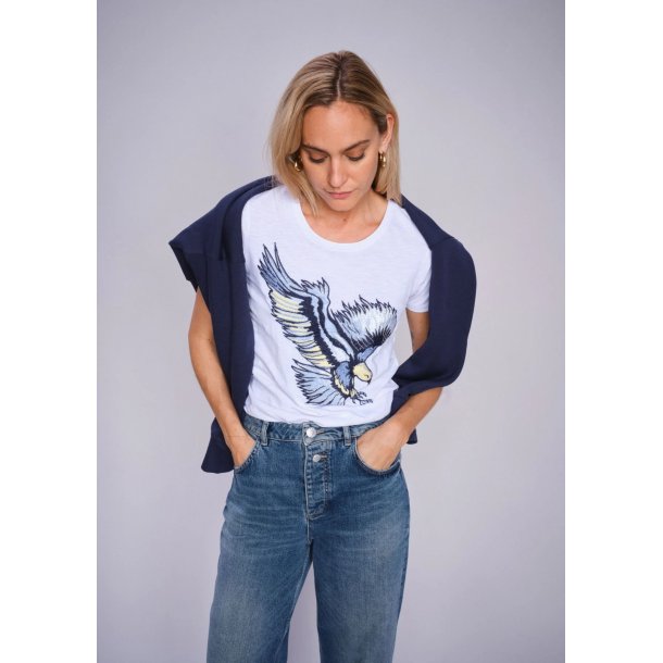 Mos Mosh - Rem o ss - Eagle Tee - White