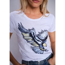 Mos Mosh - Rem o ss - Eagle Tee - White