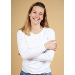 Elsk - Rib Women's LS T-Shirt - White