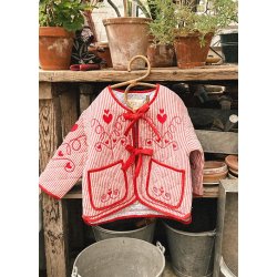 Sissel Edelbo - Penny Mini Jakke - Red Stripes