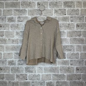 Cabana Living - Facon Skjorte - Latte Stripe