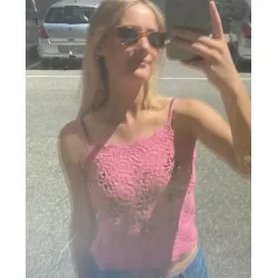 Sissel Edelbo - Faith Top - Pink Blush - Onesize