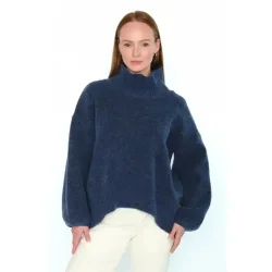 HEST - Fam Patch Kort Sweater - True Navy