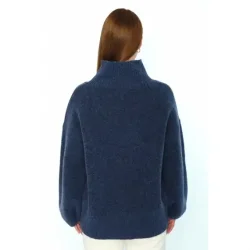 HEST - Fam Patch Kort Sweater - True Navy