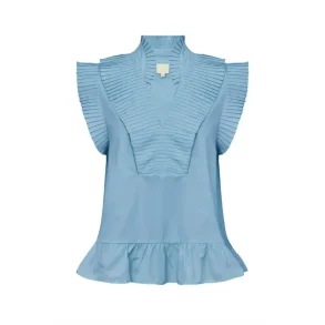 Gossia - Ann Top - Ice Blue