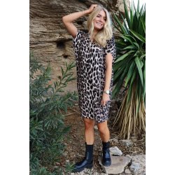 Liberte - Alma Tunic - Big Lux Leo Fossil 