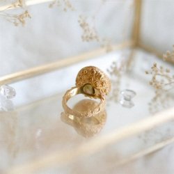 Ananda Soul - From Darkness To Light - Ring - Gold - Labradorite