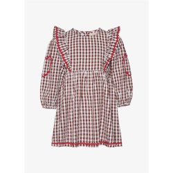 Sissel Edelbo - Nanette MINI Kjole - Brown Checks