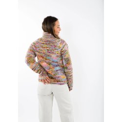 Fuza Wool - Butterfly Sweater High Neck - Multi