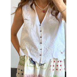 Sissel - Celestine Top - White