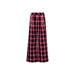 Gossia - Jo-JoGO Bukser - Bourgogne Pink Checks