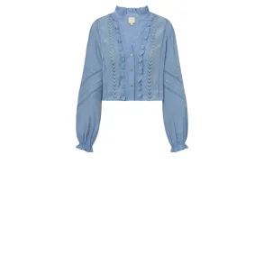 Gossia - Mieke Skjorte - Soft Blue